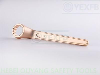 Non Sparking Tools Single Box/Ring Spanner/Wrench, Offset, 36mm
