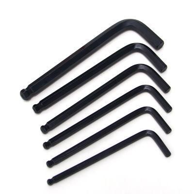 Hex Key Set L Key Shape Long Black Oxide Number of Pieces 6