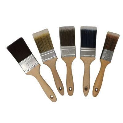 Us Market Premier Flat Paint Brush High Pick up Paints Super Fine Synthetic Fiber Paint Brush