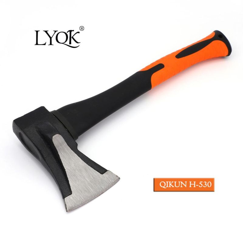 H-530 Construction Hardware Hand Tools Plastic Rubber Handle Hammer Axe