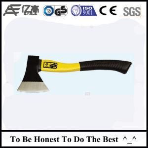 High Quality 45 Carbon Steel Curved Plastic Handle Axe