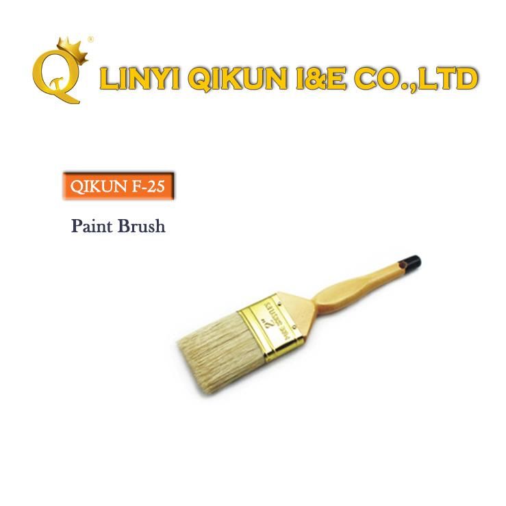 F-18 Hardware Decorate Paint Hand Tools Painted Wooden Handle White Bristle Paint Brush