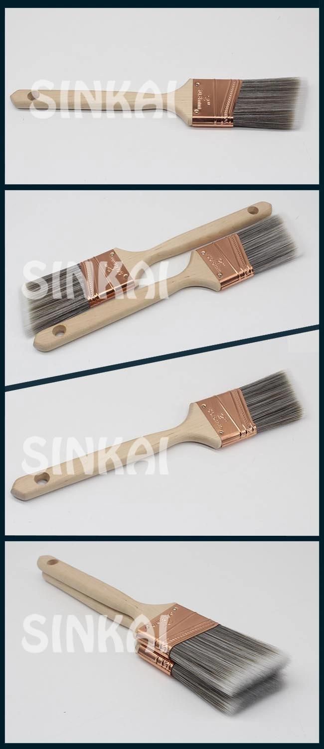 Cheap Painting Brush with Copper Plated Ferrule