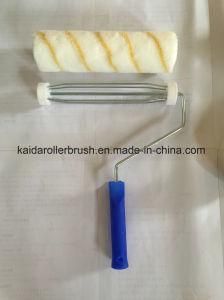 Brazilian Yellow Stripe Acrylic Blended Hot Melt Roller Brush.