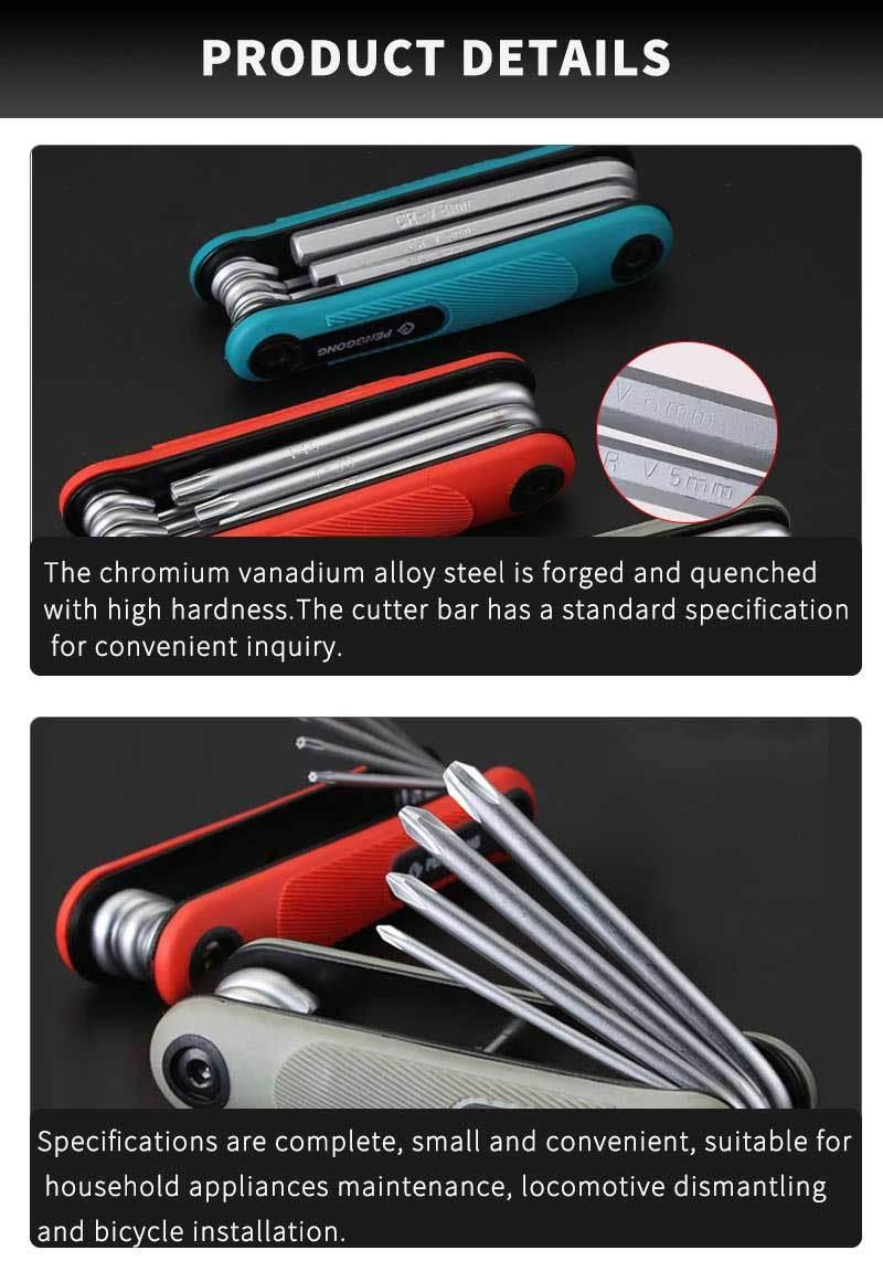 Folding Multi-Purpose Maintenance Tool Is Easy to Carry.