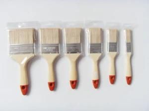 PP Tapered Filament Paint Brush Set Wooden Handle Chinese Manufacturer