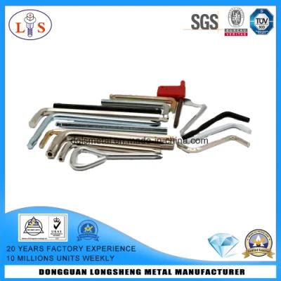 Allen Keys, Hex Wrenches, with Zinc Plated Hand Tools