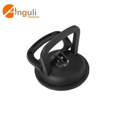 Single Black Color Aluminum Alloy Glass Suction Cup