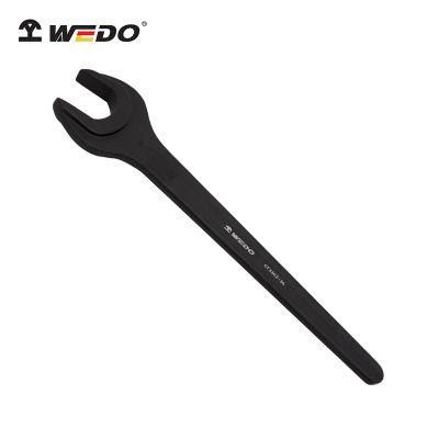 WEDO Jumbo Single Open End Wrench Strong Torque Labor Saving Black-Spray on Surface 40cr Open Spanner