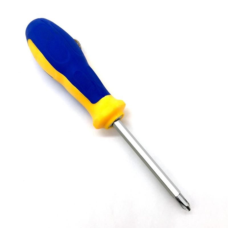 Cr-V Steel Blade PP TPR Handle 4" 6" 8" Screwdriver