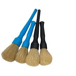 Customized Blue/Black/Red 2PCS Boar Hair Detailing Brush