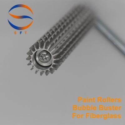 Aluminum Bubble Bust Rollers Paint Rollers for Fiberglass