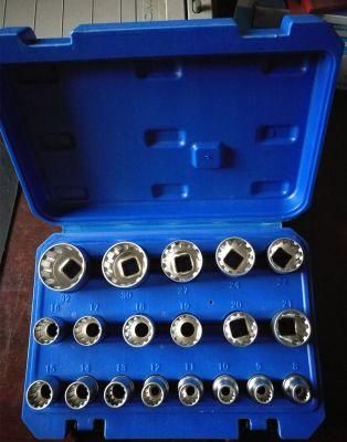 19PCS 1/2&quot;Dr Teeth and Gear Socket Set (FY1719B-1)