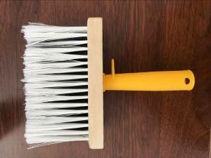 Plastic Handle Wall Painting Brush with White Bristle Material