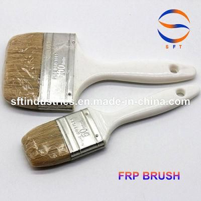 Acrtone Resistant Bristle Pure Pig Hair FRP Brushes