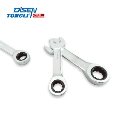 6-19 mm Stubby Ratchet Wrench