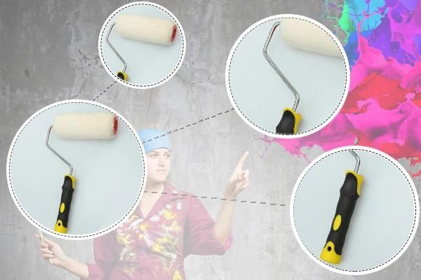 Painting Tools Decorative High Density Faux Wool Fiber Paint Roller