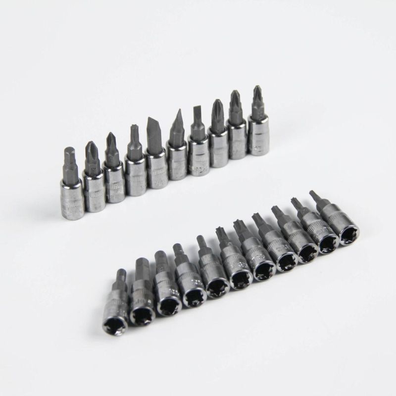 DIY Level Hardware Tool Carbon Steel Adjustable Ratchet Socket Set