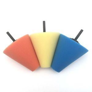 Wheel Hub Polish Buffing Shank Polishing Sponge Cone Metal Foam Pad Car