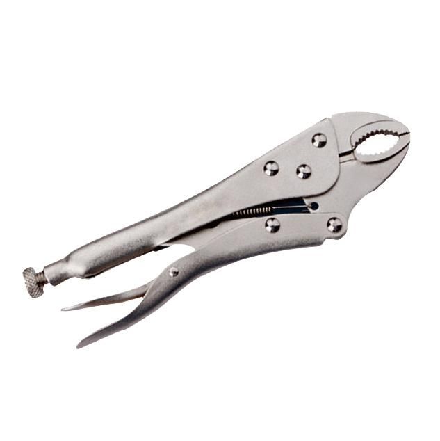 Round Curved-Jaws Positive-Opening Locking Pliers