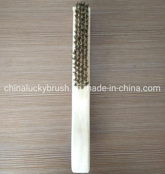 Brass Wire Wooden Handle Appliance Cleaning Brush (YY-692)