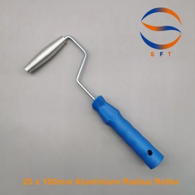 25mm Aluminium Radius Rollers Paint Tools for FRP Cutting Bubbles