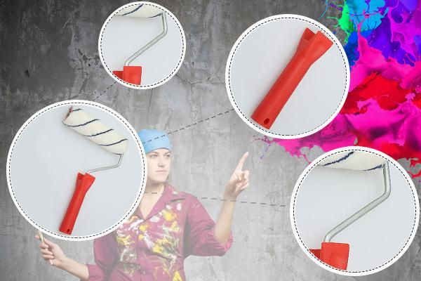 Factory Supply Decorative Hand Held Paint Roller