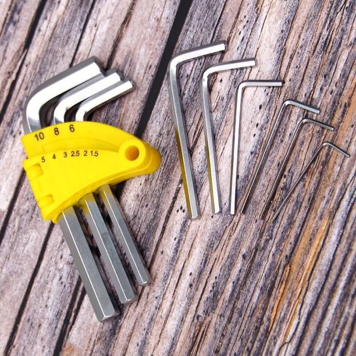 9PCS Ball End Security Hex Key Spanner Allen Wrench Set