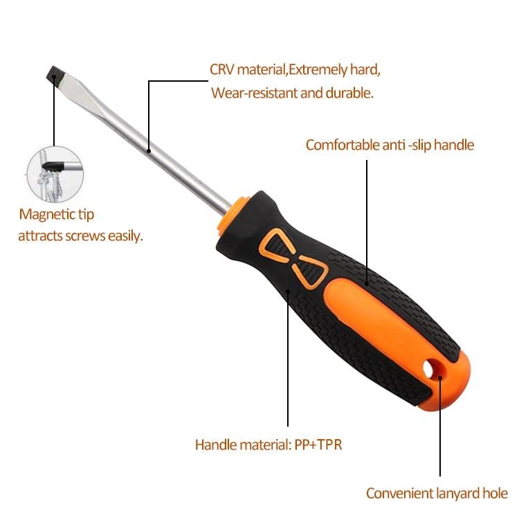 Professional Factory 6" 8 " 10" Steel Blade Multi-Functional Screwdriver