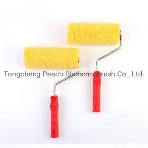 Professional 9 Inch Yellow Cheap Custom Paint Roller Brush Handle Tool