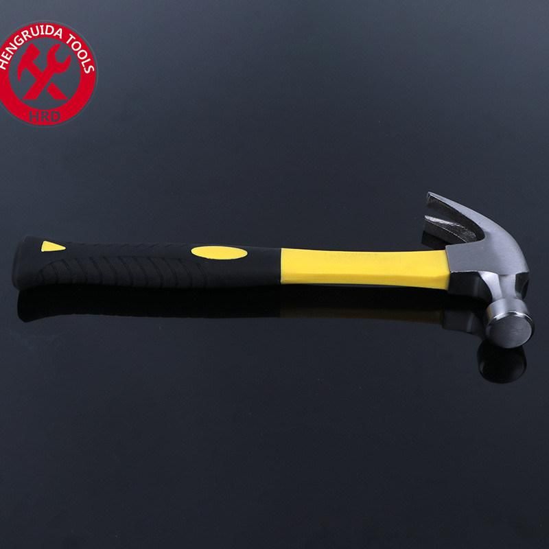 Rubber Handle Claw Hammer Supply 8oz-20oz Claw Hammer