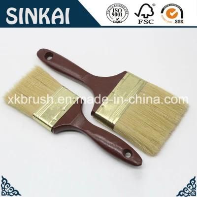 Coffee Color Handle Brush Painting with Nice Quality