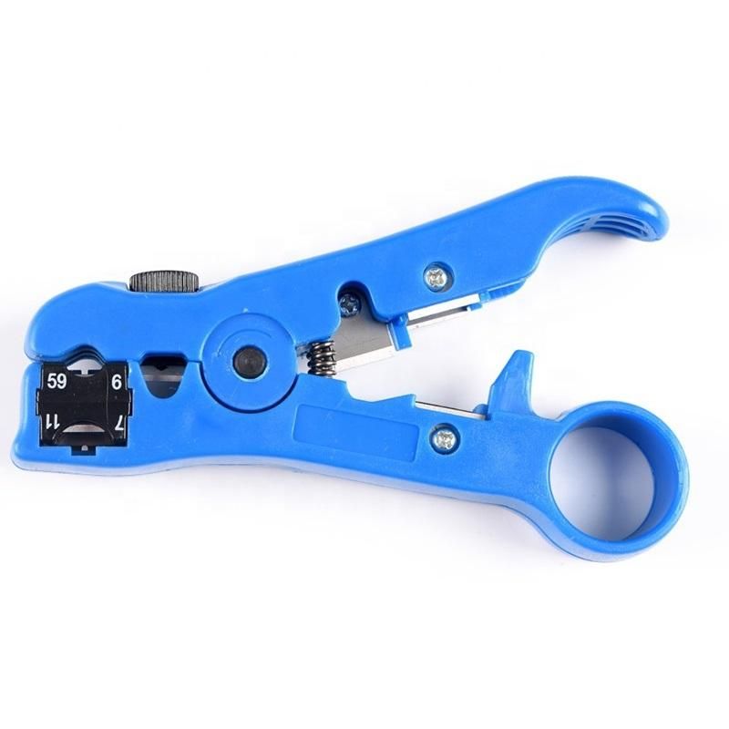 Hot Selling Blue Coaxial Cable Tools Multi Functional Wire Cutter Striper