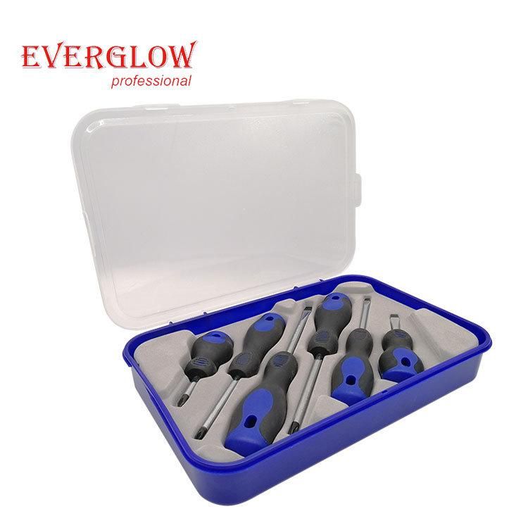 Soft Handle Precision Salable Mini 6PC Screwdriver Set