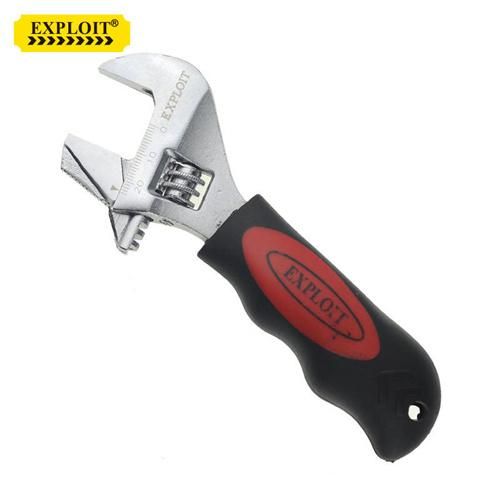 Professional Dipped Handle Mini Ratchet Adjustable Wrench