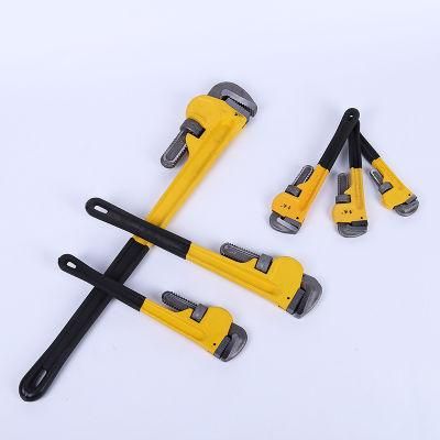 American Type High Hardness Drop Forged Steel Heavy Duty Pipe Wrench