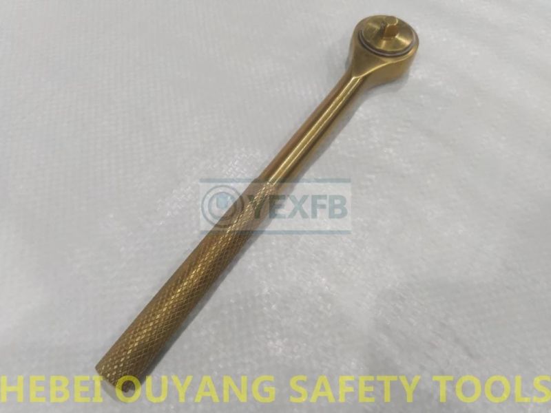 Non-Magnetic Titanium Tools Ratchet Spanner/Wrench, 1/4 Drive