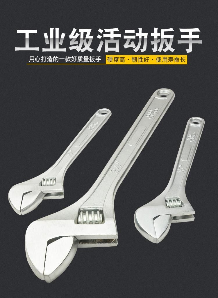 Factory Direct Sale Adjustable Wrench Spanner