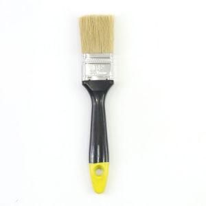 Bristle Brush Wire with Black Wooden Handle and Gold Tail Paint Brush