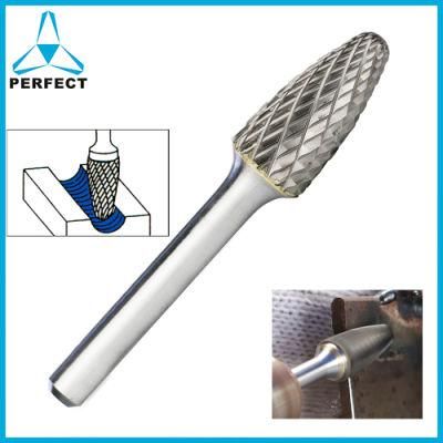 Tree Radius End Shape Double Cut Yg8 Tungsten Carbide Burr