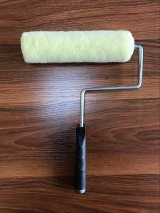 Plastic Handle Paint Roller Brush with Polyester Material