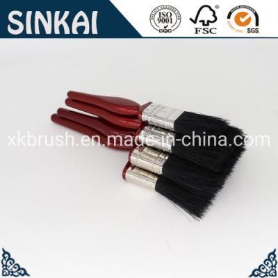 Black Bristle Paint Brush with Kaiser Style Handle