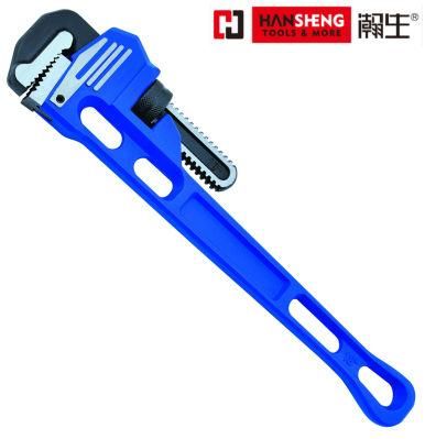 Made of Carbon Steel, Heavy-Duty, Dipped Handle, German Type, Pipe Wrench, Heavy-Duty Pipe Wrench