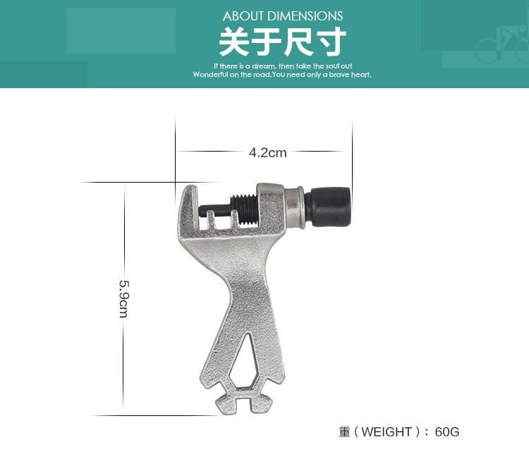 Rivet Extractor Multi-Tool Mountain Multi Tool Cycling Cutter Bicycle Chain Breaker