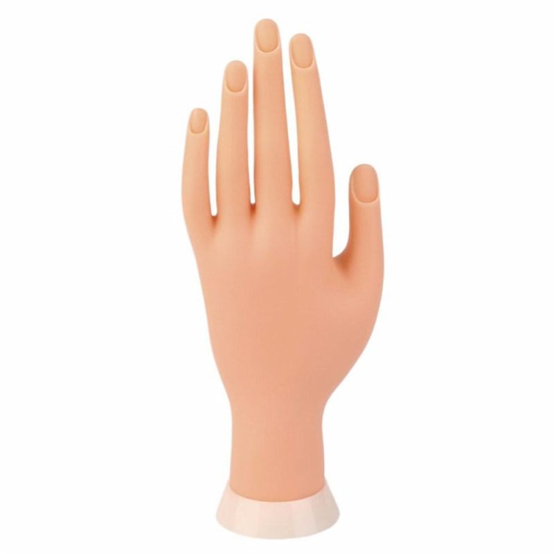 Soft Painting Nail Trainer Hand Mold Nail Art Tool