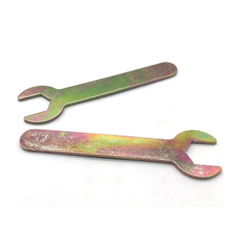 High Grade Carton Steel Single Open-End Stamp Steel Wrench Thin Wrench