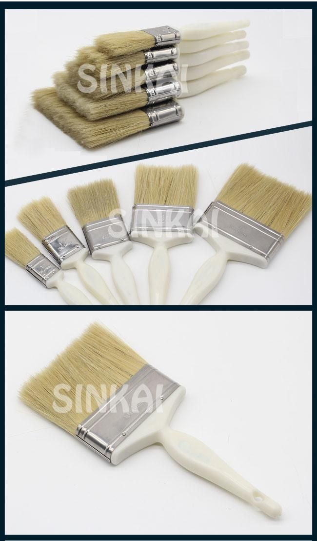 Us Market Plastic Handle Bristles Paint Brush