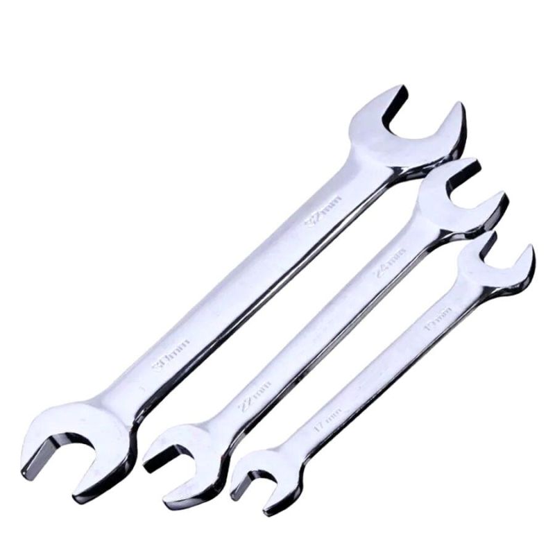 Superior Quality Chrome Plated Double Open End Wrench