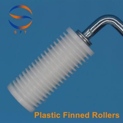 Paint Rollers Plastic Finned Screw Diameter Rollers FRP Hand Tools