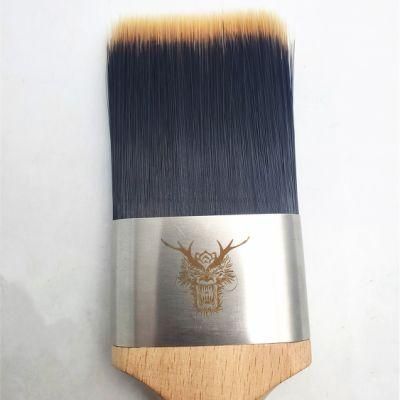 Wood Handle Paint Roller Brush, Professional Oil Paint Brushes